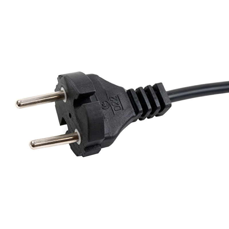 Europese standaard 2-pins stekker Netsnoeren