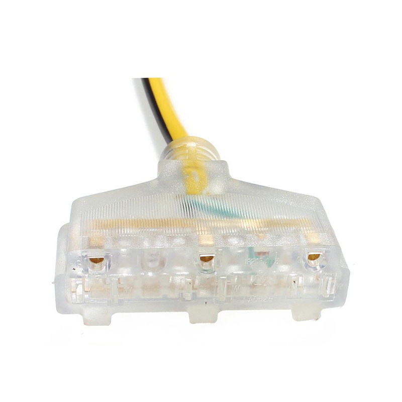 Robuuste transparante connectoren met meerdere stopcontacten Verlengsnoeren FP-676,FP-682