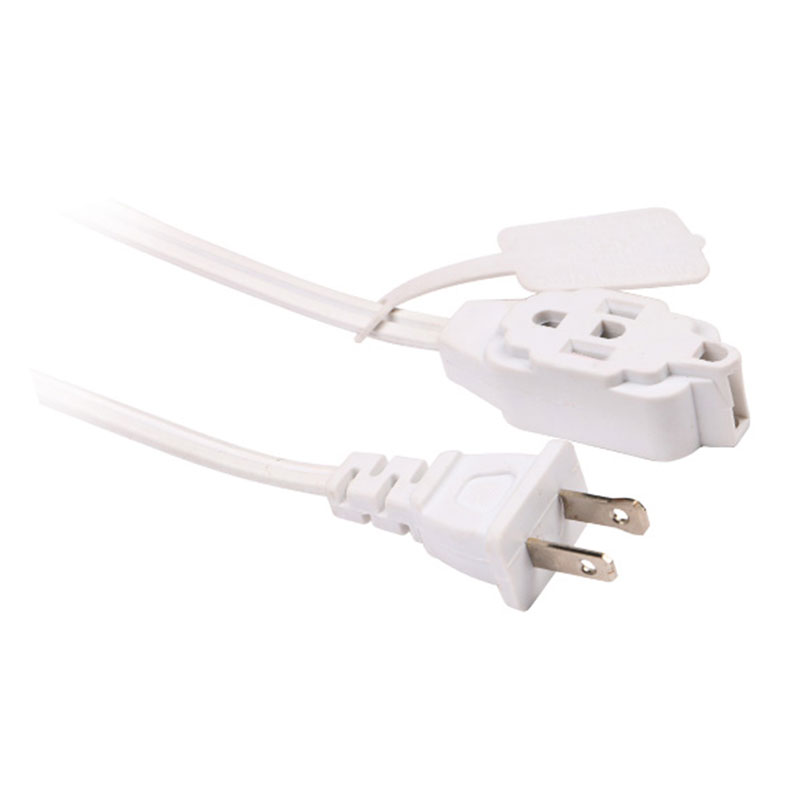 12v Amerikaans standaard Spt-huishoudelijk verlengsnoer met tweepolige stekker en meervoudig stopcontact FP-690,FP-691,FP-692,FP-693,FP-688,FP-689
