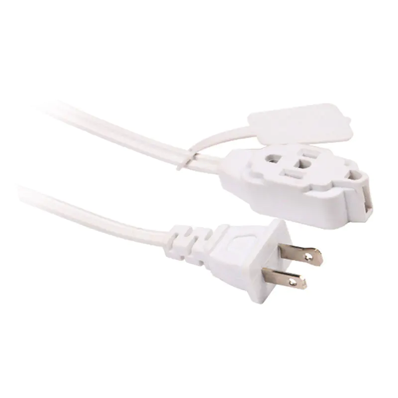 12v Amerikaans standaard Spt-huishoudelijk verlengsnoer met tweepolige stekker en meervoudig stopcontact FP-690,FP-691,FP-692,FP-693,FP-688,FP-689