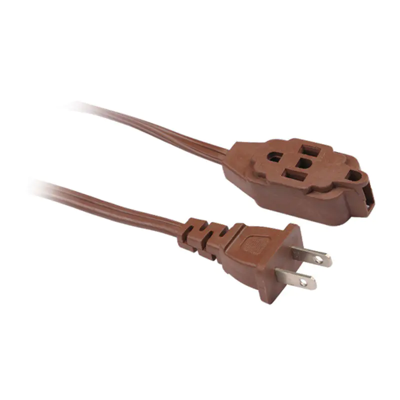 12v Amerikaans standaard Spt-huishoudelijk verlengsnoer met tweepolige stekker en meervoudig stopcontact FP-690,FP-691,FP-692,FP-693,FP-688,FP-689