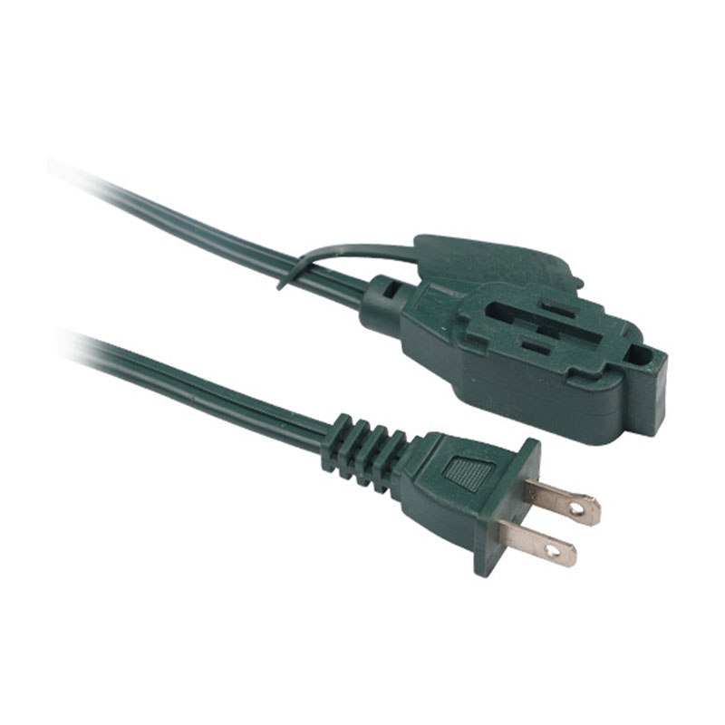 12v Amerikaans standaard Spt-huishoudelijk verlengsnoer met tweepolige stekker en meervoudig stopcontact FP-690,FP-691,FP-692,FP-693,FP-688,FP-689